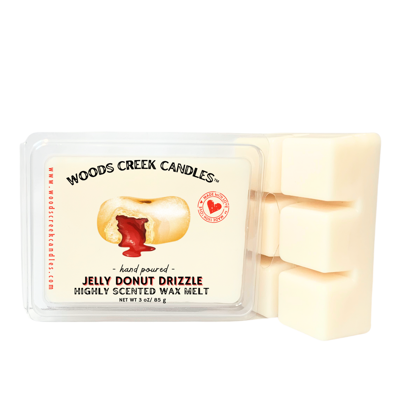 Jelly Donut Drizzle Wax Melt