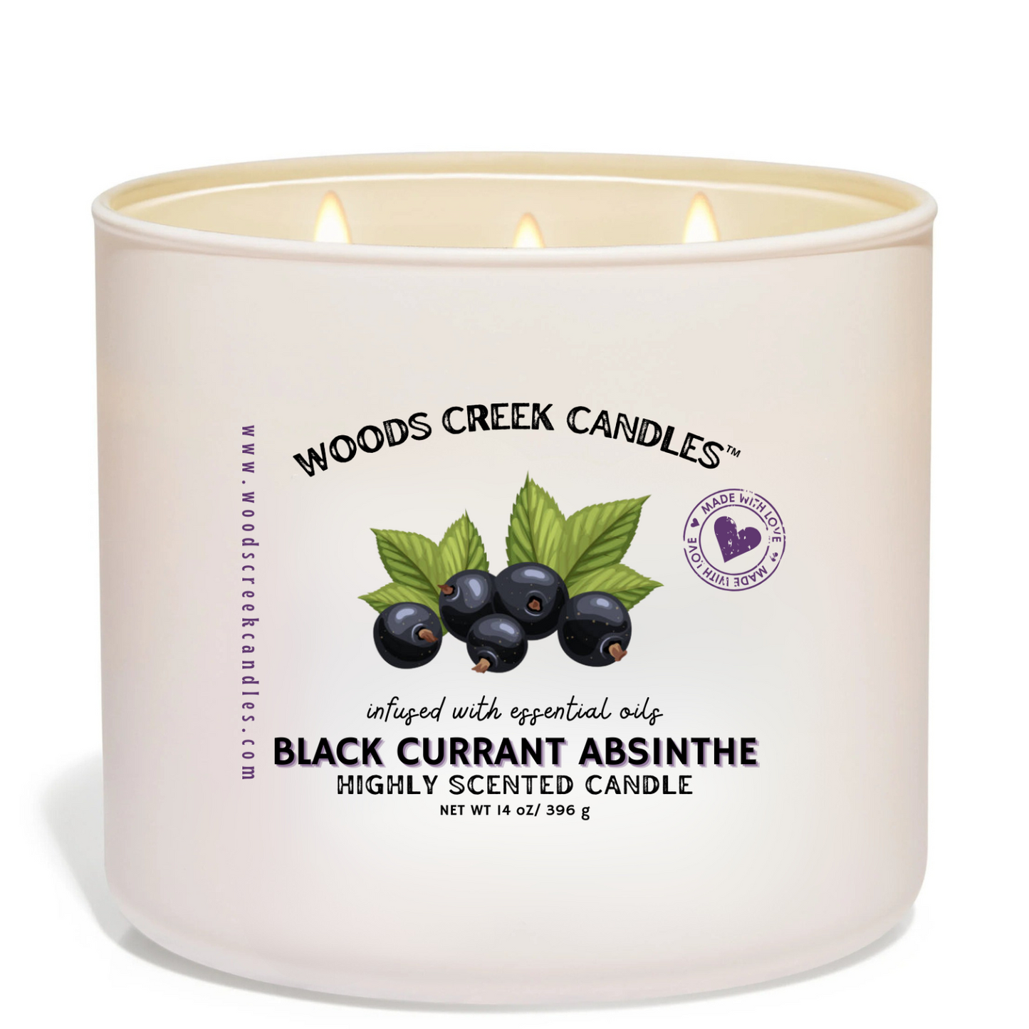 Black Currant Absinthe Candle