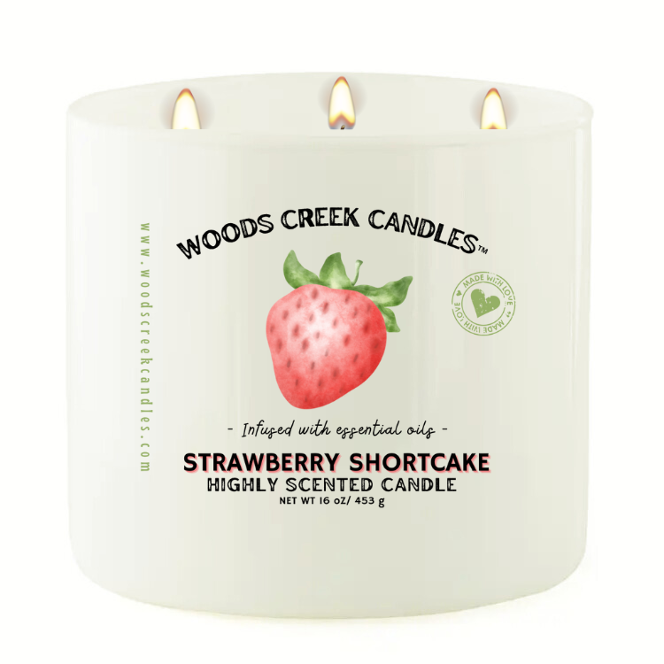 Strawberry Shortcake Candle