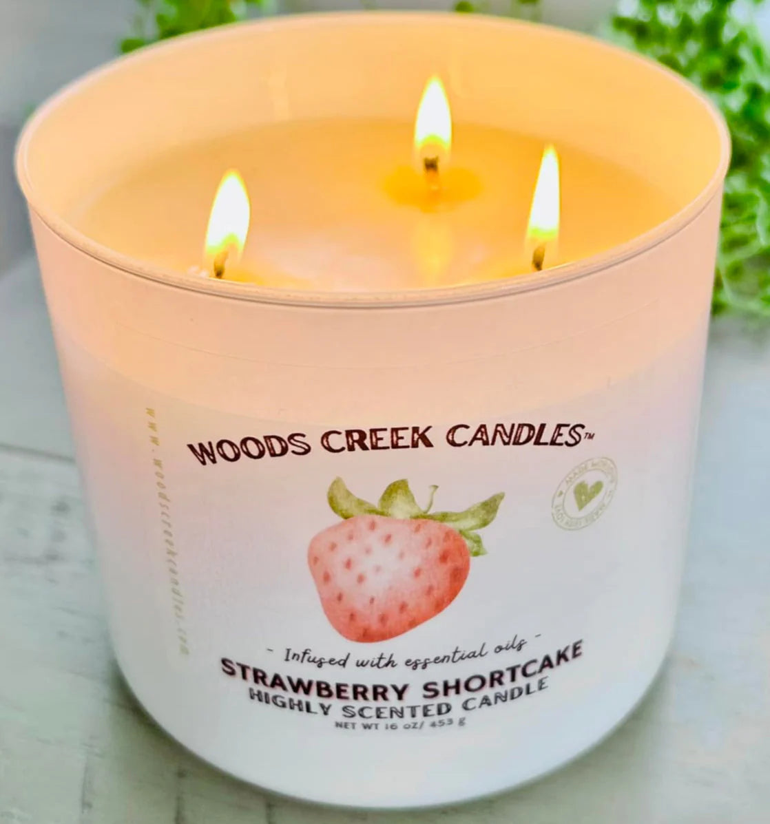 Strawberry Shortcake Candle