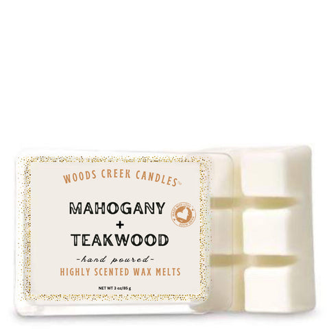 NEW! MAHOGANY + TEAKWOOD