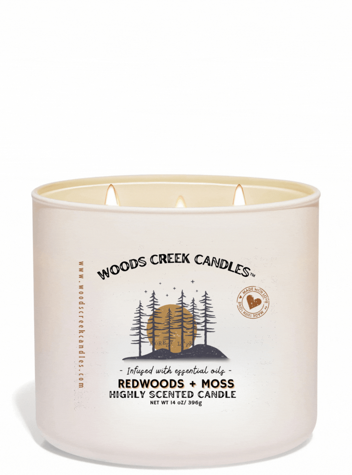 Redwoods + Moss Candle