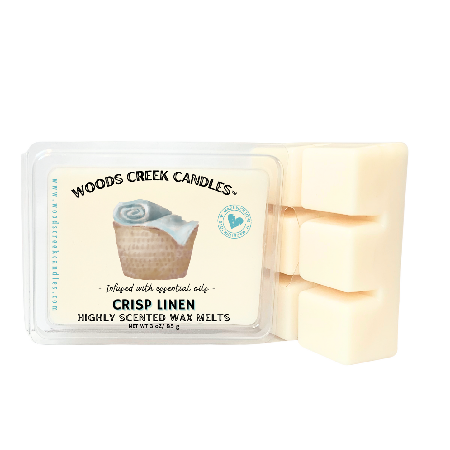 Crisp Linen Wax Melt  (odor eliminator)