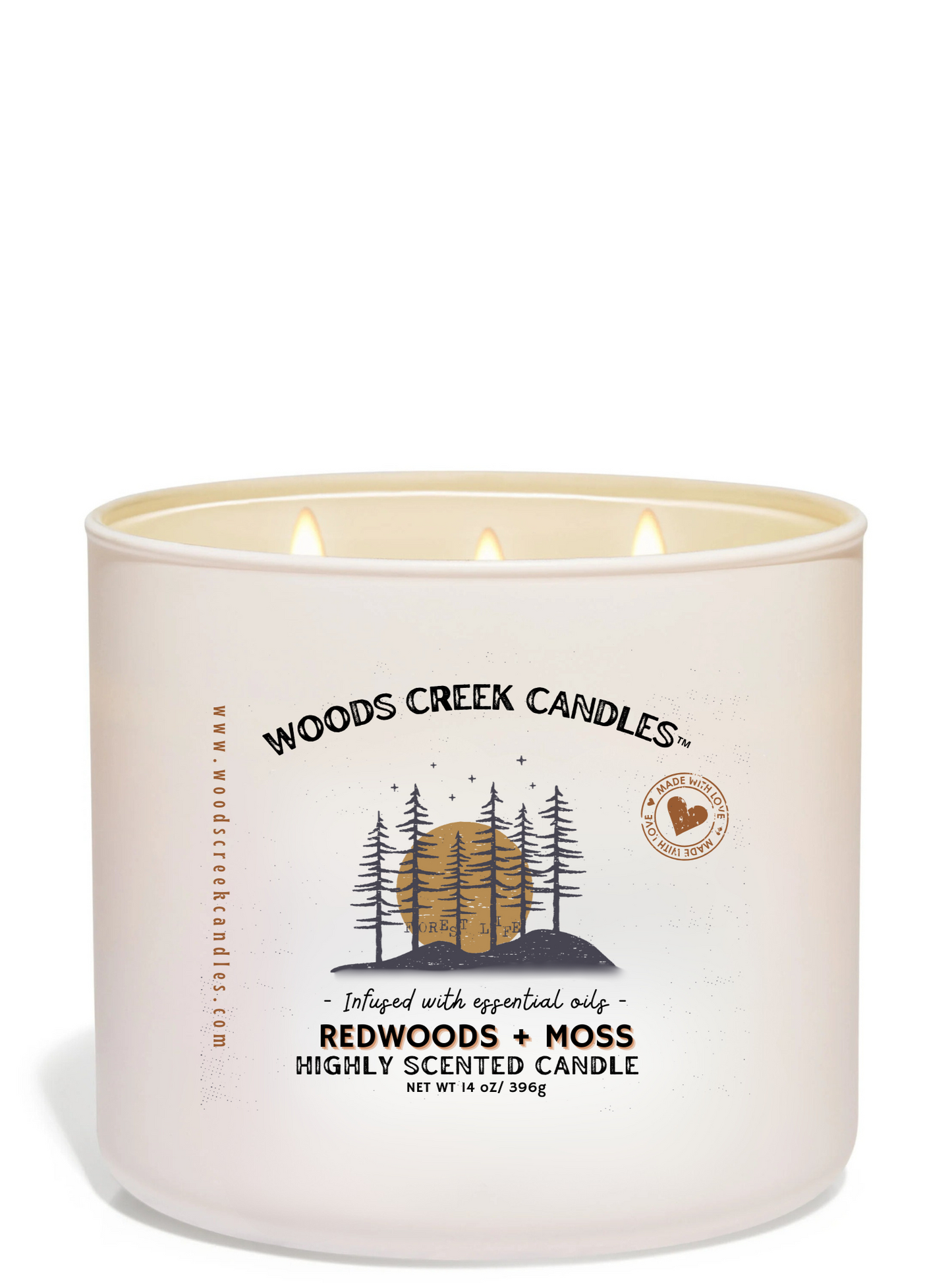 Redwoods + Moss Candle
