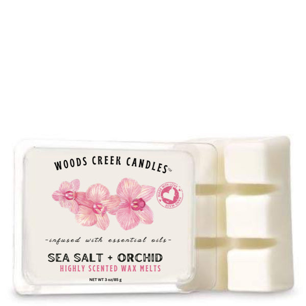 Sea salt and Orchid